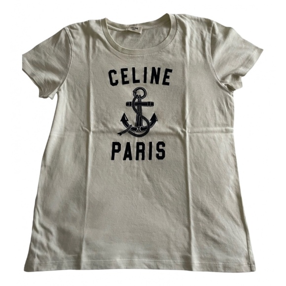 Celine Logo Graphic T-Shirt - Picture 1 of 4